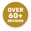 Over 60 plus Reviews stamp